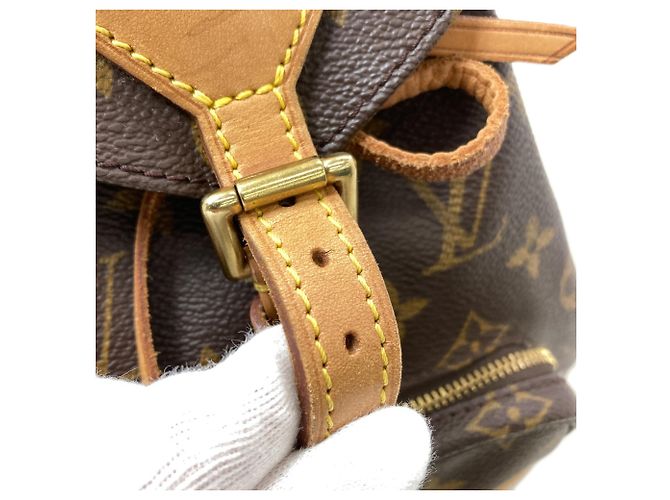 Zaino Mini Montsouris Louis Vuitton Monogramma - vista 12