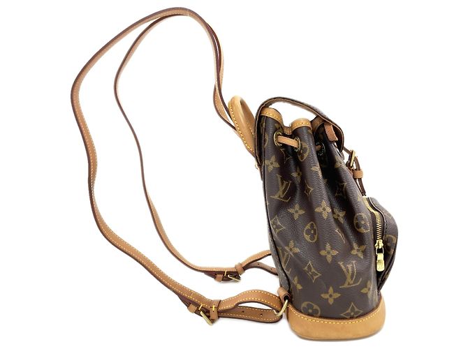 Zaino Mini Montsouris Louis Vuitton Monogramma - vista 3