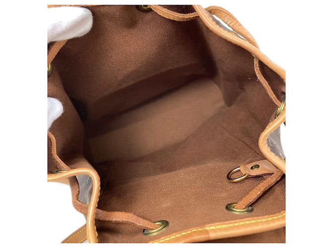 Zaino Mini Montsouris Louis Vuitton Monogramma - vista 5