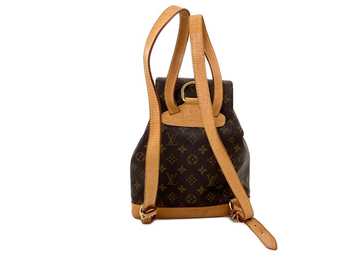 Zaino Louis Vuitton Montsouris MM Monogram Monogramma - vista 2