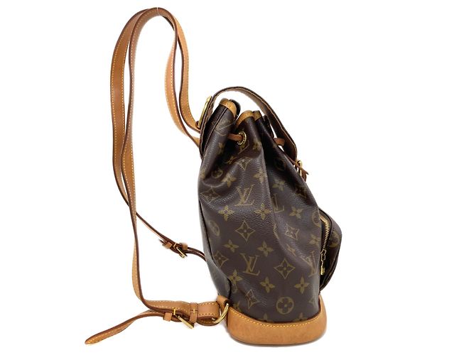 Zaino Louis Vuitton Montsouris MM Monogram Monogramma - vista 3