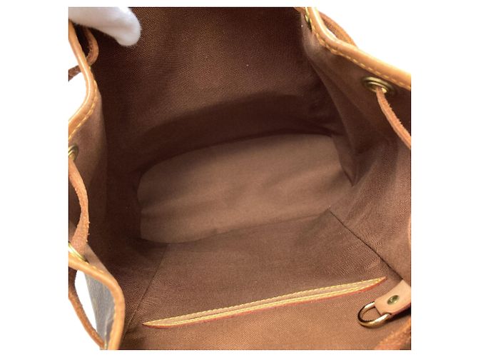 Zaino Louis Vuitton Montsouris MM Monogram Monogramma - vista 5