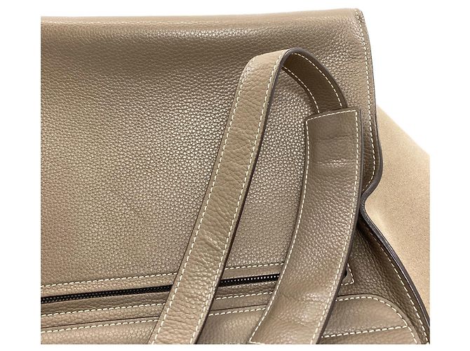 Céline Bolso Celine Trapeze 2-Way Castaño - vista 21
