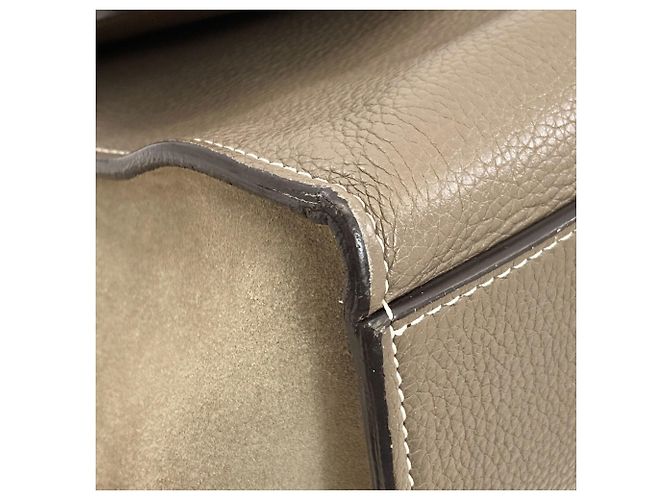 Céline Bolso Celine Trapeze 2-Way Castaño - vista 27