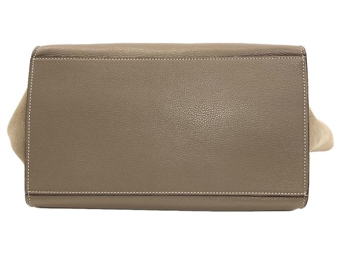 Céline Bolso Celine Trapeze 2-Way Castaño - vista 4
