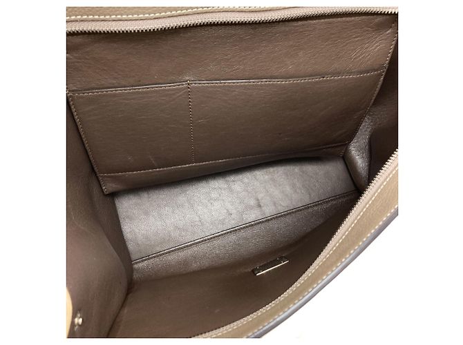 Céline Bolso Celine Trapeze 2-Way Castaño - vista 5