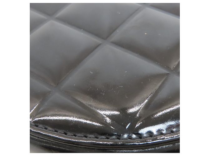 Borsa a tracolla Chanel Coco Mark con finiture argentate Nero - vista 13