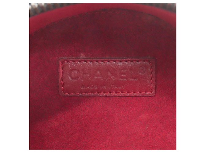 Borsa a tracolla Chanel Coco Mark con finiture argentate Nero - vista 6