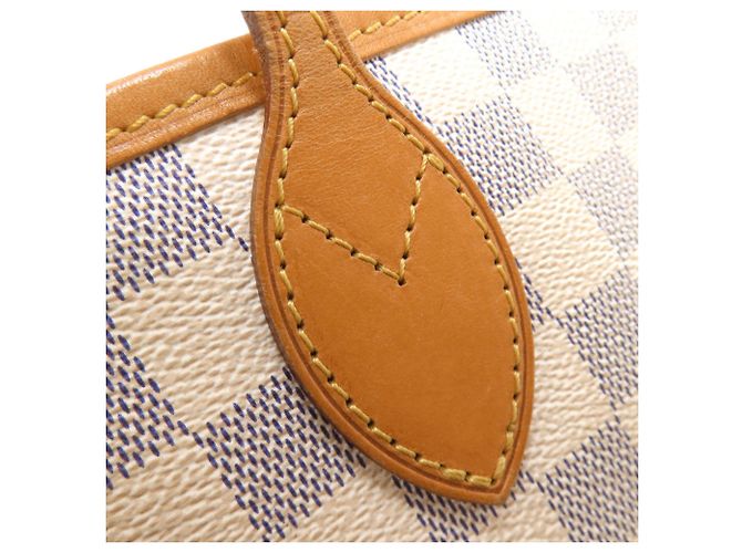 Borsa Tote Louis Vuitton Damier Azur Neverfull PM - vista 16