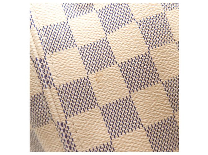 Borsa Tote Louis Vuitton Damier Azur Neverfull PM - vista 17
