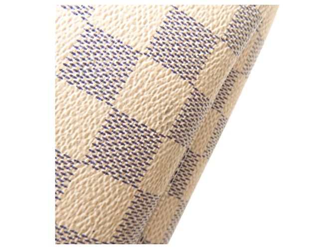 Borsa Tote Louis Vuitton Damier Azur Neverfull PM - vista 18
