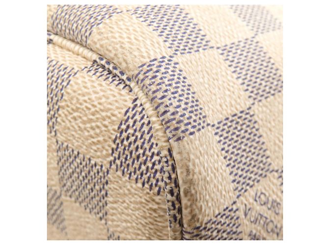 Borsa Tote Louis Vuitton Damier Azur Neverfull PM - vista 22