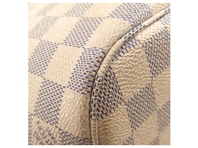 Borsa Tote Louis Vuitton Damier Azur Neverfull PM - vista 23