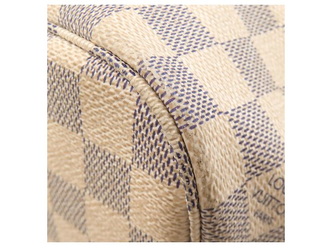 Borsa Tote Louis Vuitton Damier Azur Neverfull PM - vista 24