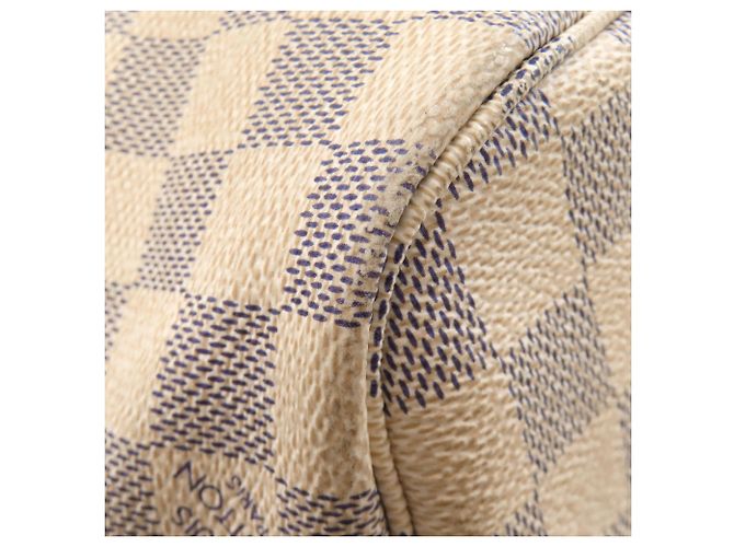 Borsa Tote Louis Vuitton Damier Azur Neverfull PM - vista 25