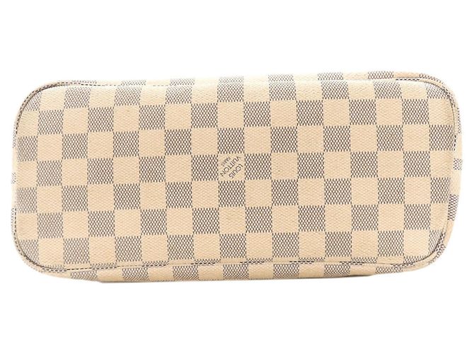 Borsa Tote Louis Vuitton Damier Azur Neverfull PM - vista 4