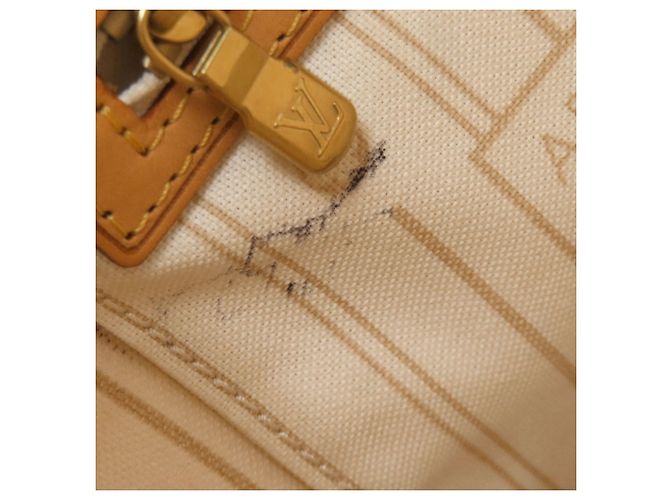 Borsa Tote Louis Vuitton Damier Azur Neverfull PM - vista 8