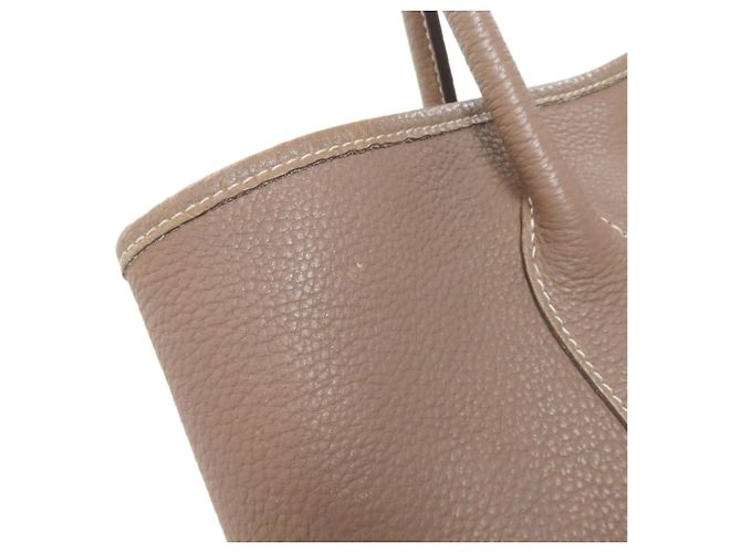Hermès Borsa Tote Hermes Garden Party PM Taupe - vista 18