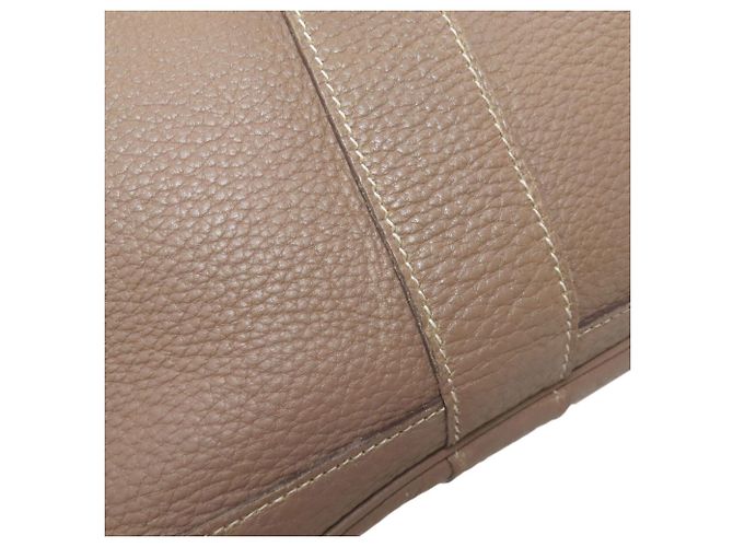 Hermès Borsa Tote Hermes Garden Party PM Taupe - vista 19