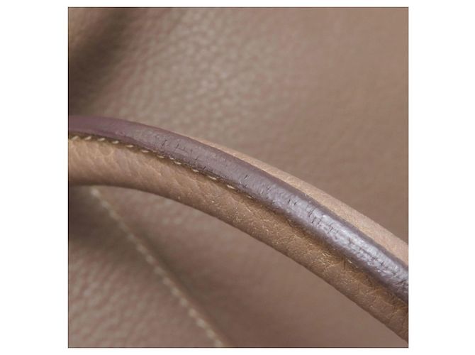 Hermès Borsa Tote Hermes Garden Party PM Taupe - vista 23