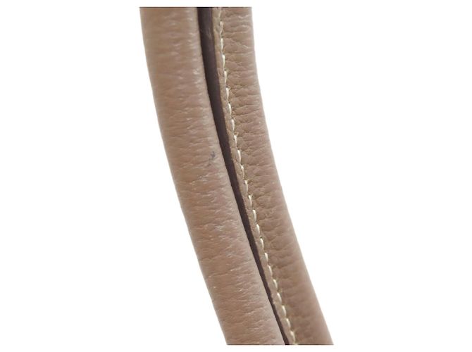 Hermès Borsa Tote Hermes Garden Party PM Taupe - vista 24