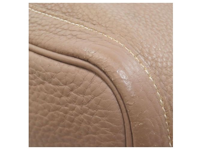 Hermès Borsa Tote Hermes Garden Party PM Taupe - vista 31