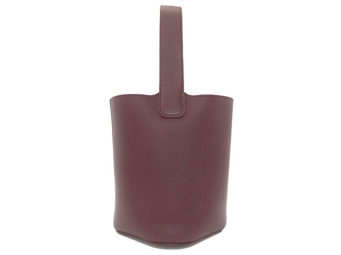 Loewe Pebble Bucket Bag Mini Bordeaux - Ansicht 2