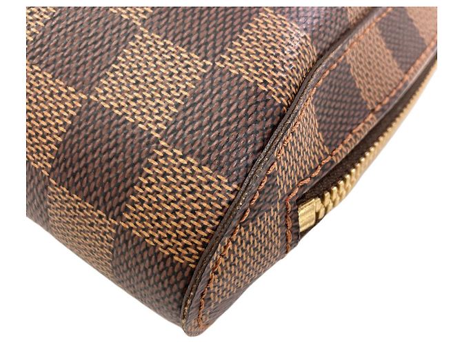 Borsa a tracolla Louis Vuitton in tela Damier Damier ebene - vista 13