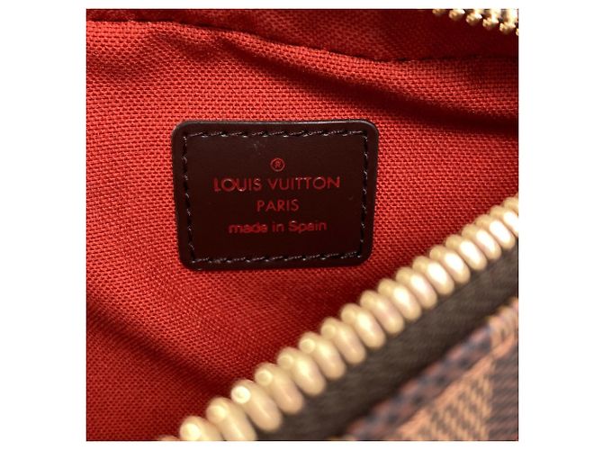 Borsa a tracolla Louis Vuitton in tela Damier Damier ebene - vista 6