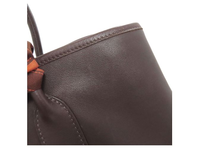 Hermès Borsa Hermes Garden Twilly TPM Marrone - vista 12