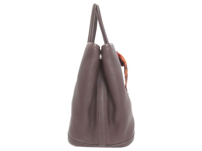 Hermès Borsa Hermes Garden Twilly TPM Marrone - vista 3