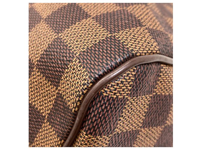 Borsa Louis Vuitton Damier Canvas Speedy 30 Damier ebene - vista 15