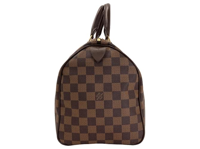 Borsa Louis Vuitton Damier Canvas Speedy 30 Damier ebene - vista 3