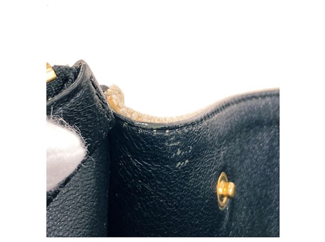 Céline Borsa 2-Way Celine Trapeze Medium Nero Bianco - vista 11