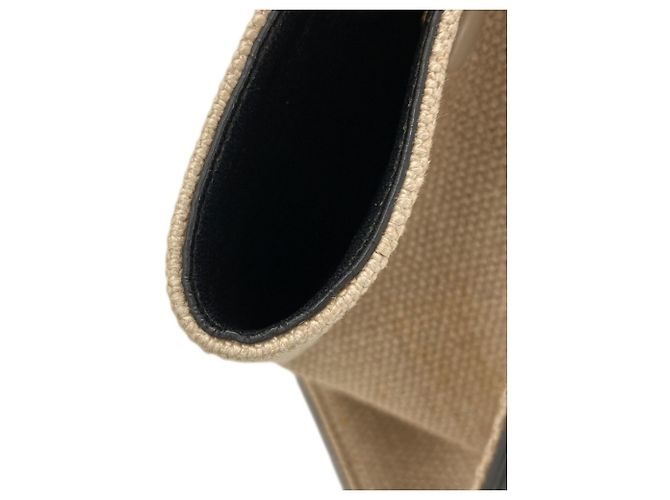 Céline Borsa 2-Way Celine Trapeze Medium Nero Bianco - vista 24