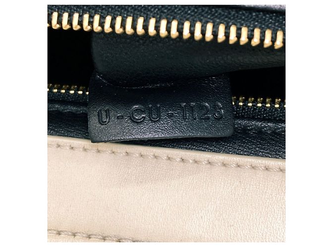 Céline Borsa 2-Way Celine Trapeze Medium Nero Bianco - vista 7