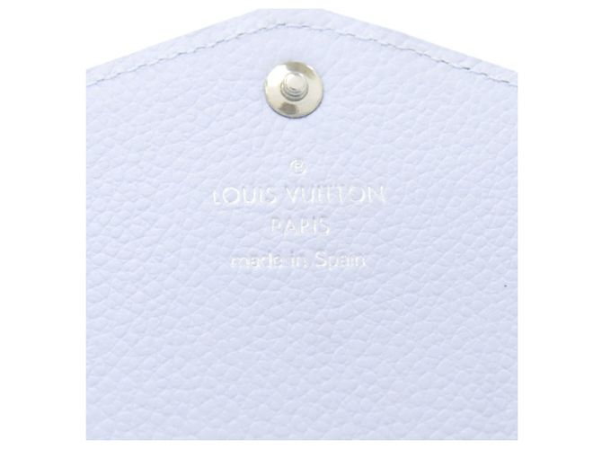 Sarah Louis Vuitton Empreinte Long Wallet Blau - Ansicht 7