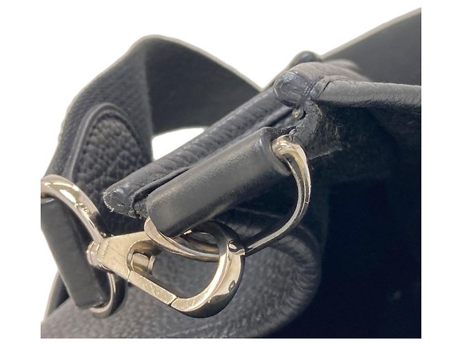 Hermès Borsa a tracolla Hermes Evelyne 3 GM Nero - vista 15