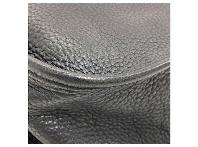 Hermès Borsa a tracolla Hermes Evelyne 3 GM Nero - vista 19