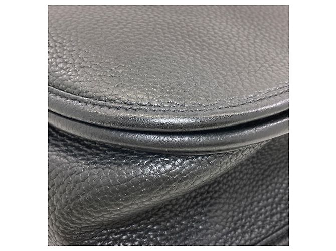 Hermès Borsa a tracolla Hermes Evelyne 3 GM Nero - vista 21