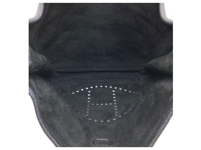 Hermès Borsa a tracolla Hermes Evelyne 3 GM Nero - vista 5