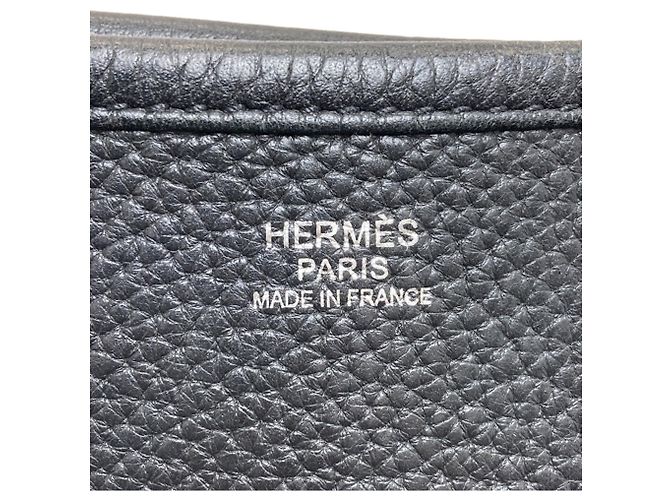 Hermès Borsa a tracolla Hermes Evelyne 3 GM Nero - vista 6