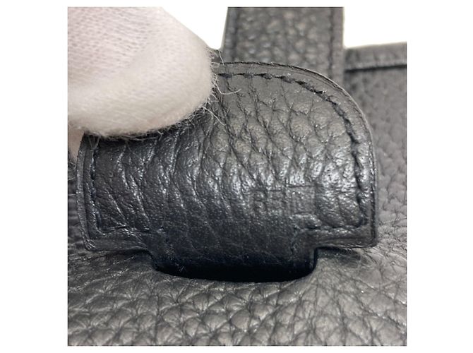 Hermès Borsa a tracolla Hermes Evelyne 3 GM Nero - vista 7