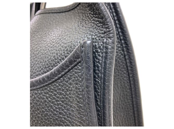 Hermès Borsa a tracolla Hermes Evelyne 3 GM Nero - vista 8