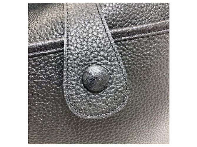Hermès Borsa a tracolla Hermes Evelyne 3 GM Nero - vista 9