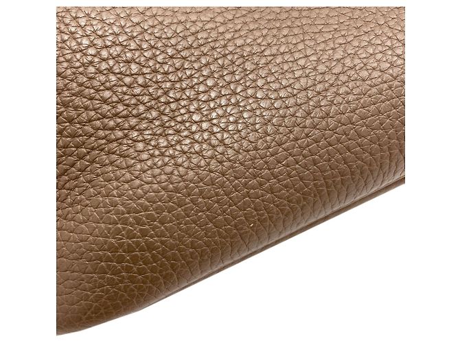 Hermès Borsa Hermes Bolide 31 in Etoupe Gray Taupe - vista 11