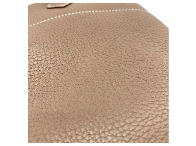 Hermès Borsa Hermes Bolide 31 in Etoupe Gray Taupe - vista 13