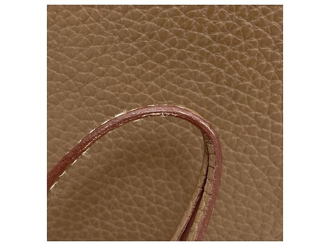 Hermès Borsa Hermes Bolide 31 in Etoupe Gray Taupe - vista 16