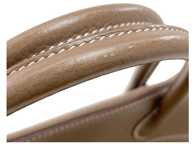 Hermès Borsa Hermes Bolide 31 in Etoupe Gray Taupe - vista 21
