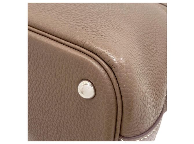 Hermès Borsa Hermes Bolide 31 in Etoupe Gray Taupe - vista 24